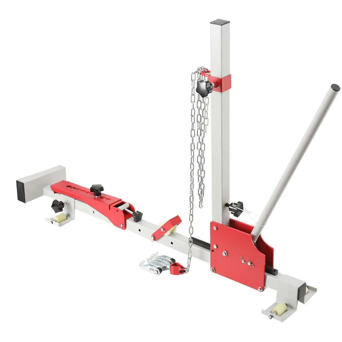 Ausbeulwerkzeug KFZ Beulen Dellenlifter Ausbeul Werkzeug Auto Reparatur Gerät Karosseriereparatur Auto Body Dent Removal Tool, Max Zugkraft 450kg/ 1000 lbs, Höhenbereich 100-800mm