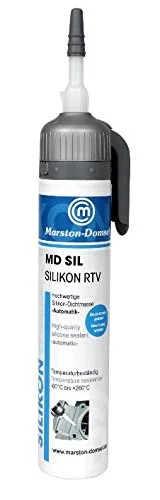 12x Marston-Domsel MD-SIL Silikon-Dichtmasse Transparent 200ml Automatikkartusche