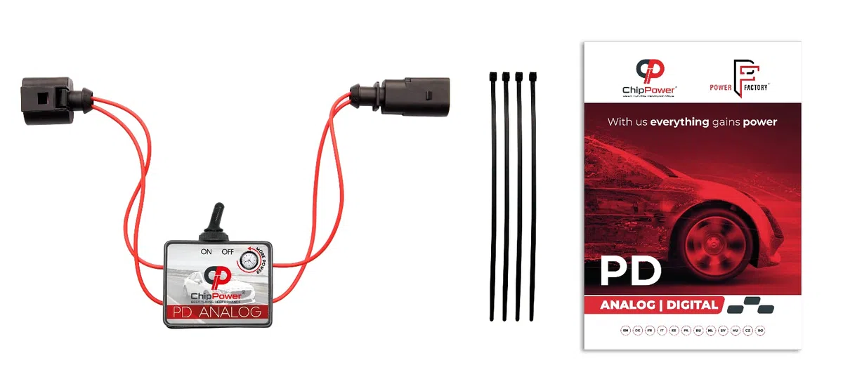 ChipPower Chiptuning PD Analog zum Auto für A4 B6 (8E) 1.9 TDI 96 kW 130 PS 2000-2005 Tuningbox Plug&Drive Chip Tuning Box Diesel Mehr Leistung