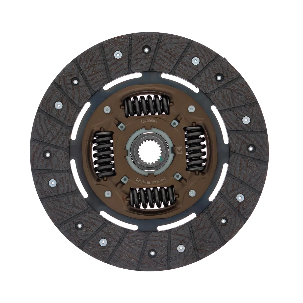 DIAMAX T57005K4 Kupplungssatz komplett mit Einmassenschwungrad mit Druckplattenschrauben mit Ausrücklager Kompatibel mit CITROËN C5 III Kombi RW 0532N3 0532Q5 9660745680