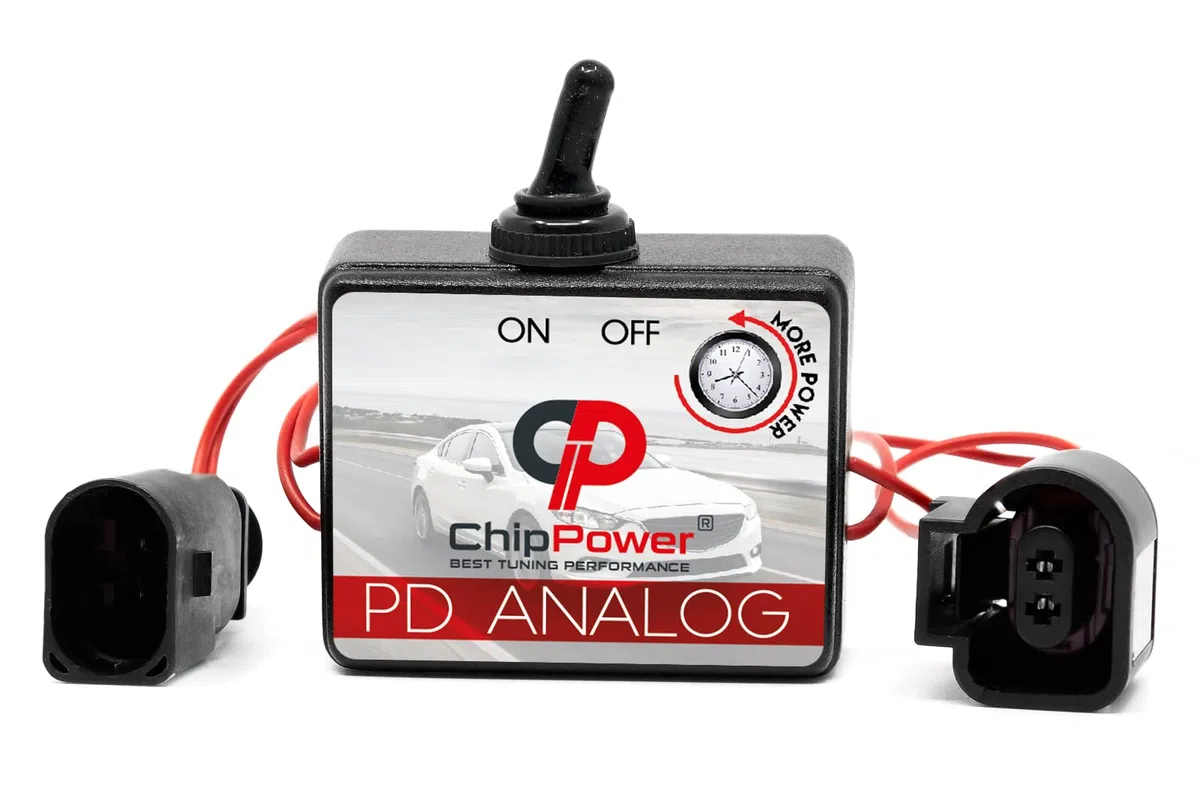 ChipPower Chiptuning PD Analog zum Auto für A4 B6 (8E) 1.9 TDI 96 kW 130 PS 2000-2005 Tuningbox Plug&Drive Chip Tuning Box Diesel Mehr Leistung