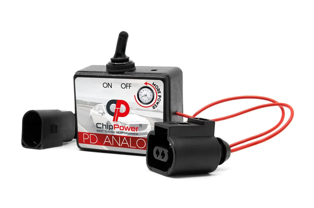 ChipPower Chiptuning PD Analog zum Auto für A4 B6 (8E) 1.9 TDI 96 kW 130 PS 2000-2005 Tuningbox Plug&Drive Chip Tuning Box Diesel Mehr Leistung