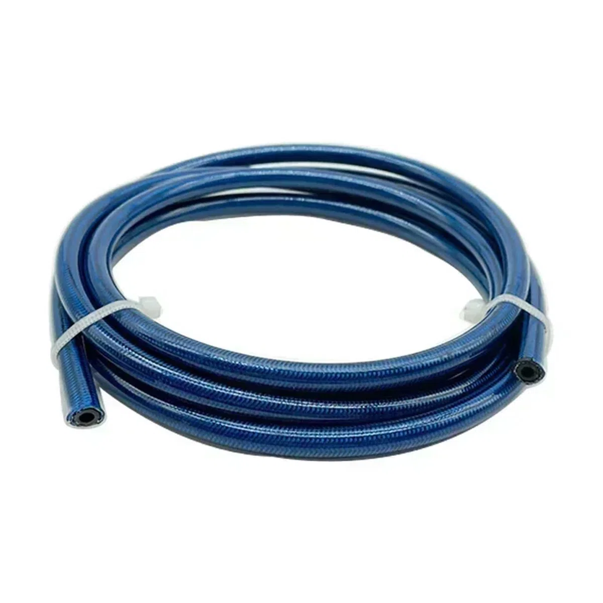 Auto-Bremsleitungen 20 m/65,62 ft AN3 Motorrad geflochtener Edelstahl-Nylon-Bremsleitungsschlauch, Flüssigkeits- und Hydraulikschlauch. Bremsleitung Set(Blue 20M)
